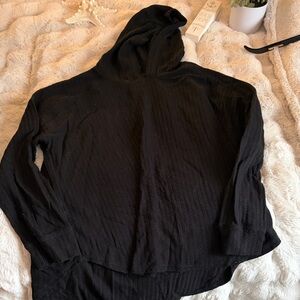 Chaser Charcoal Hooded Top